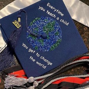 Teachers graduation cap